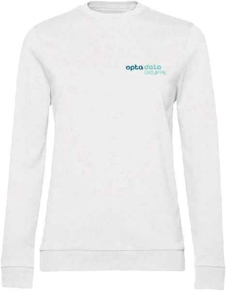 opta data Sweatshirt Queen weiß