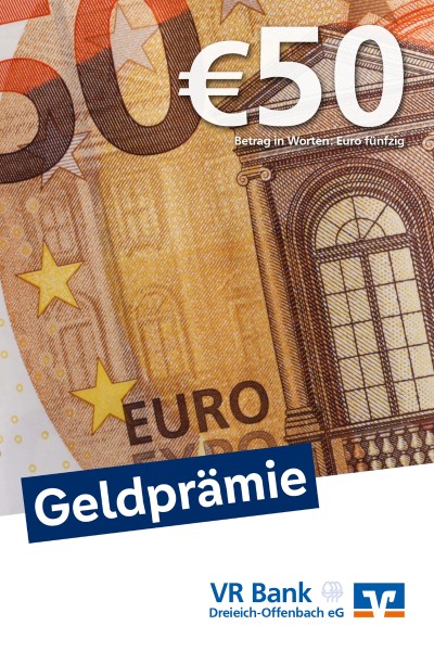 50 Euro-Geldprämie