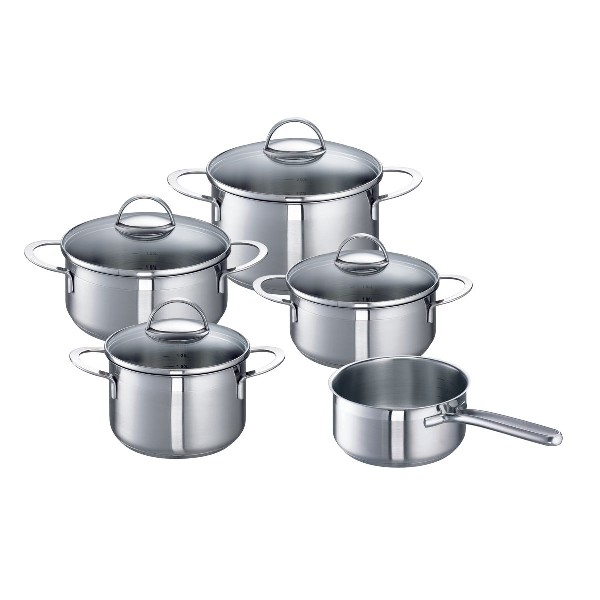 SCHULTE UFER - Edelstahl-Topfset 
