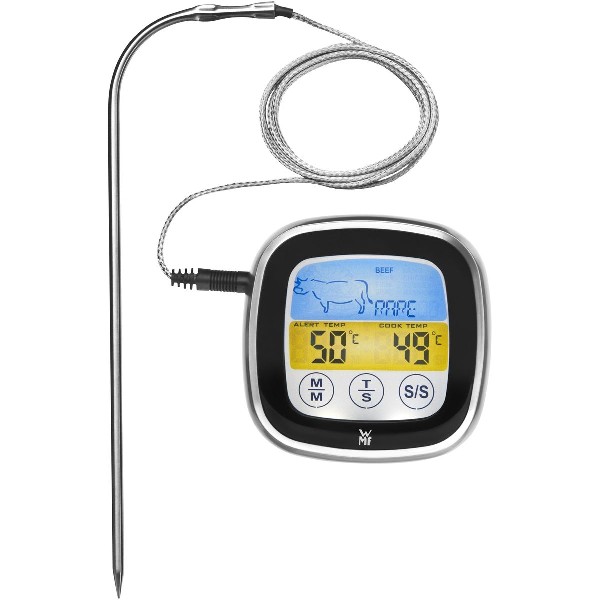 WMF - digitales Bratenthermometer BBQ, silber/schwarz