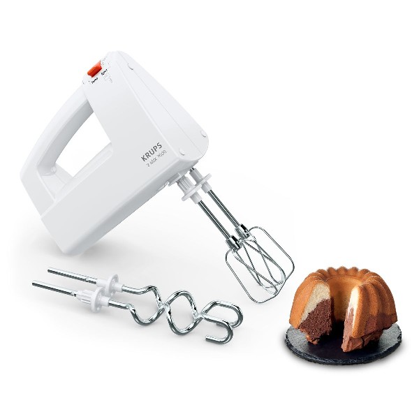 Krups - Handmixer 3MIX 7000, weiß