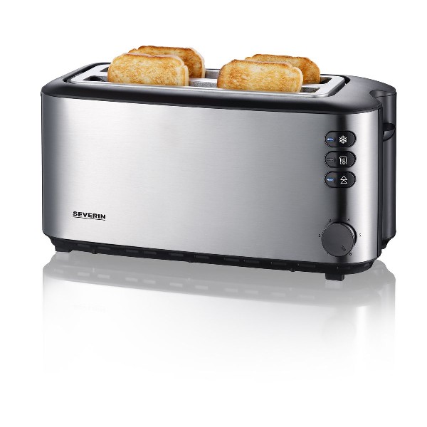 Severin - Langschlitz-Toaster AT 2509, silber