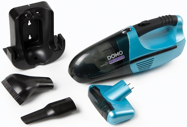 DOMO - Akku-Handstaubsauger DO211S, blau/schwarz