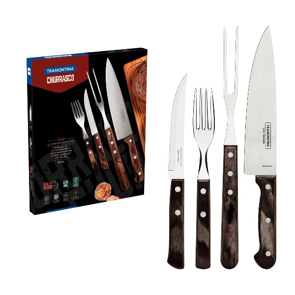 Tramontina - Steak-/Pizza Grillbesteck 14-tlg.