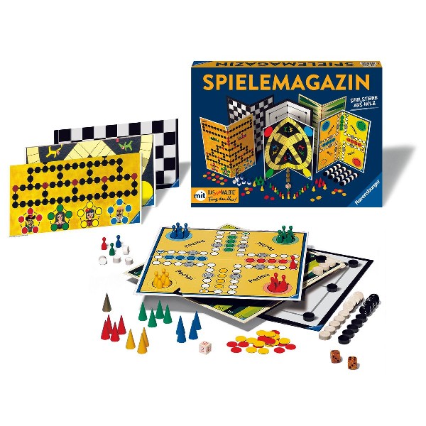 Ravensburger - Spielemagazin - Spielesammlung mit über 50 Spielmöglichkeiten