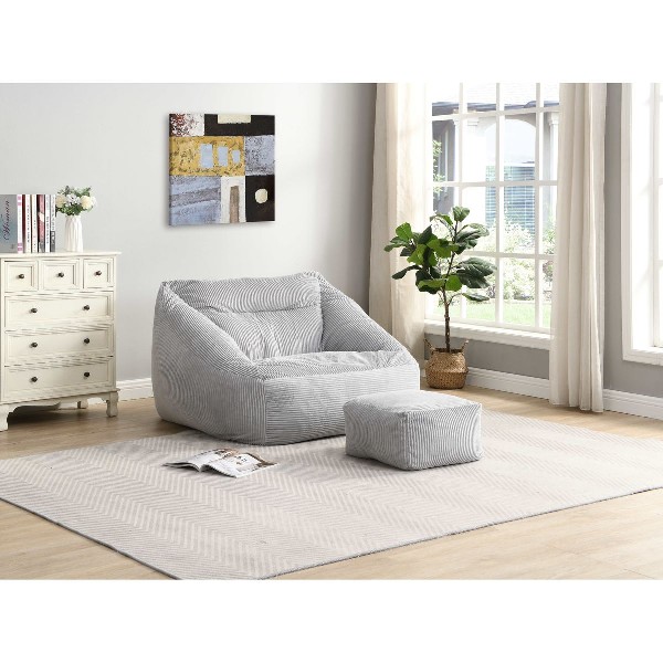 Home Deluxe - Sitzsack mit Hocker 