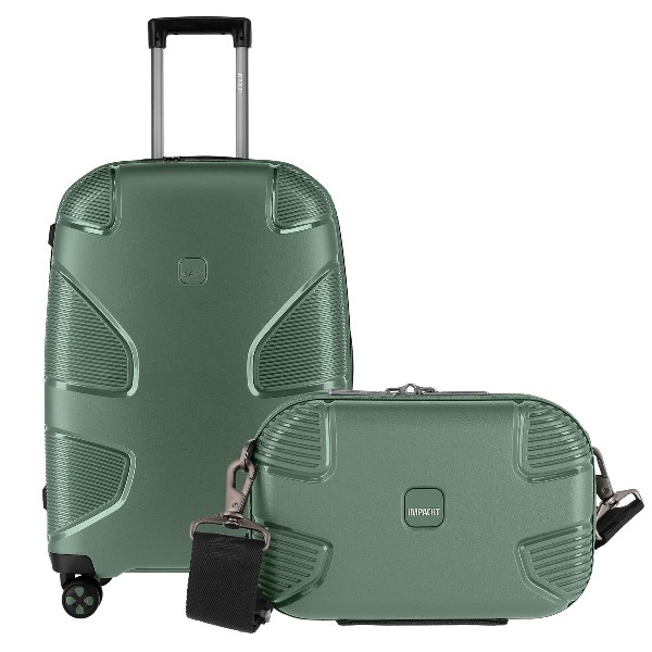 IMPACKT - Trolley IP1 Gr. S im Set mit Umhängetasche, deep sea green
