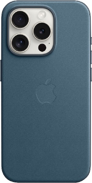 iPhone - 15 Pro Feingewebe Case mit MagSafe, pazifikblau