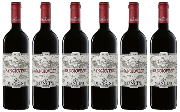 Mancini Sangiovese Marche IGT 0,75l, 6 Fl.