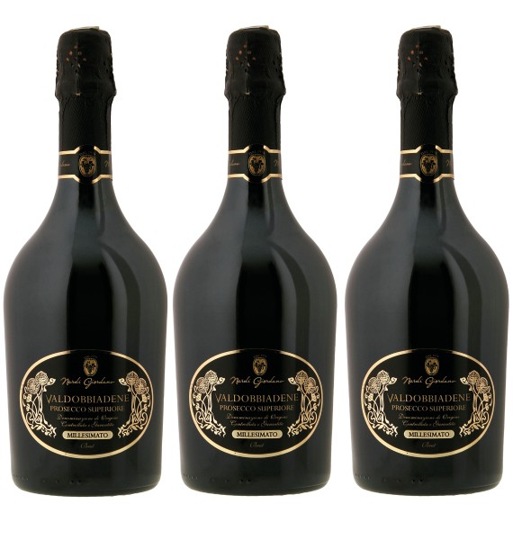 Nardi Giordano - Valdobbiadene Prosecco Superiore Brut 0,75l, 3 Fl.