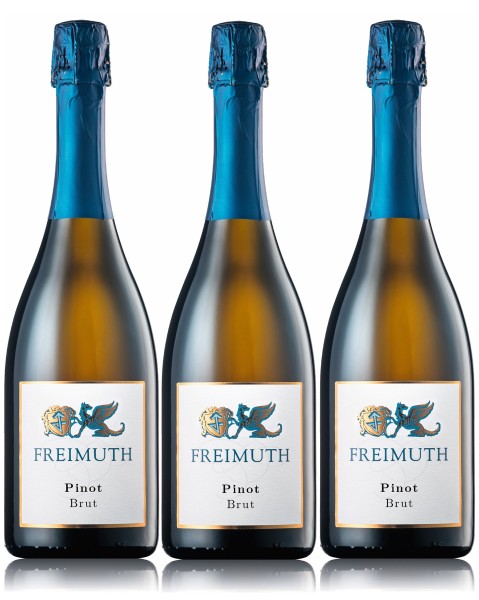 Freimuth - Pinot Sekt brut 0,75l, 3 Fl.