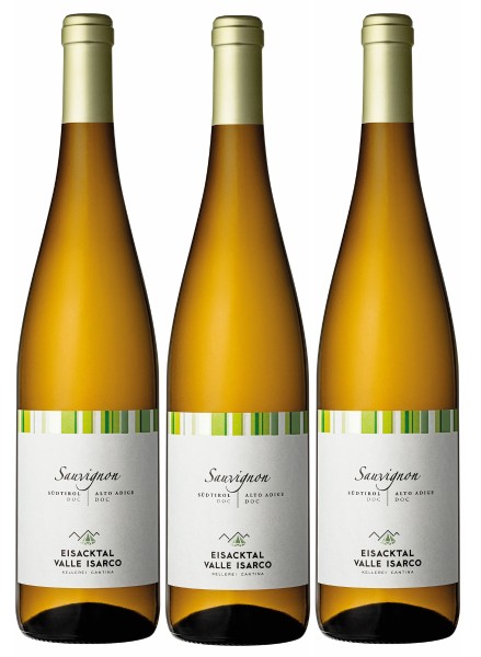 Eisacktaler - Kellerei Sauvignon Blanc 0,75l, 3 Fl.