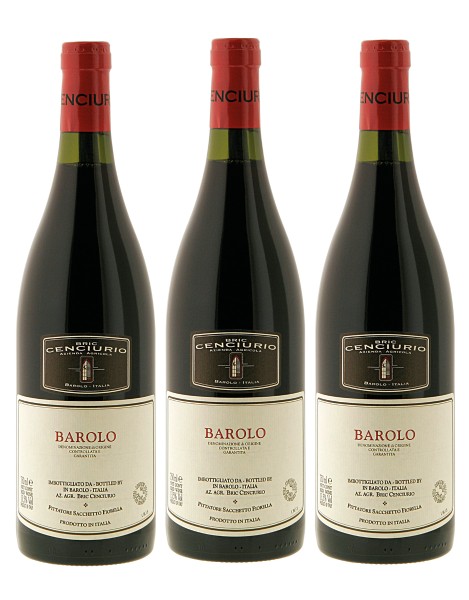 Bric Cenciurio - Barolo DOCG 0,75l, 3 Fl.