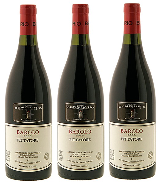 Bric Cenciurio - Barolo Pittatore DOC 0,75l, 3 Fl.