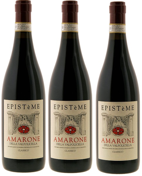 Epistème Amarone della Valpolicella Classico DOCG 0,75l, 3 Fl.