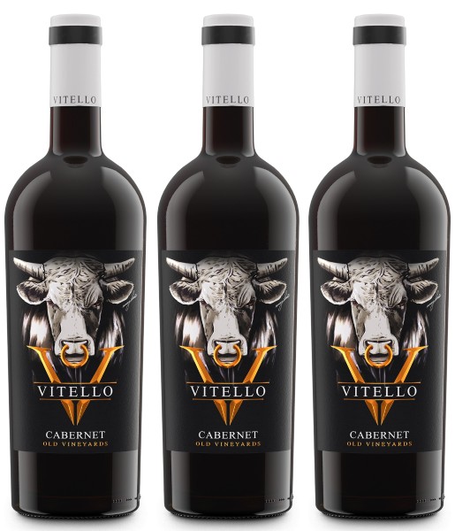 Vitello - Cabernet Old Vineyards IGP 0,75l, 3 Fl.