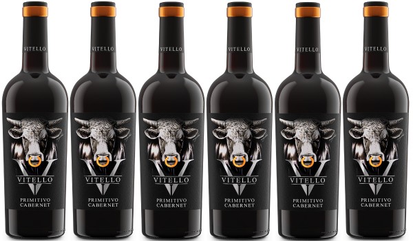 Vitello - Primitivo Cabernet Puglia IGP 0,75l, 6 Fl.