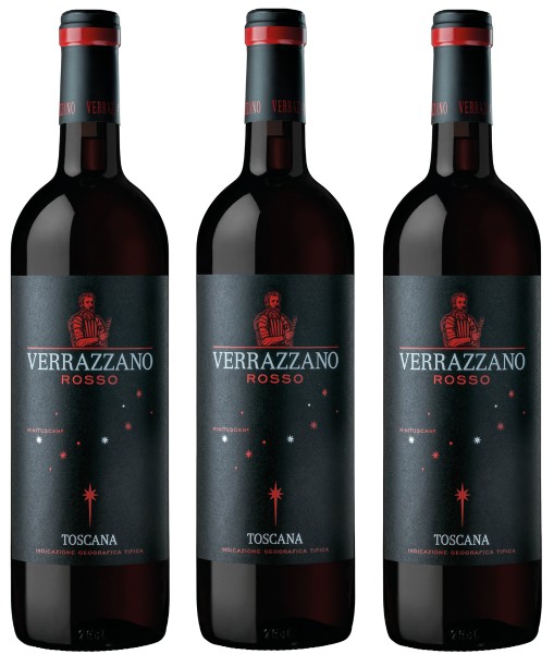 Castello di Verrazzano - Rosso Minituscan BIO 0,75l, 3 Fl.