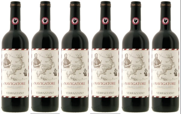 Castello di Verrazzano - Chianti Classico Il Navigatore BIO 0,75l, 6 Fl.