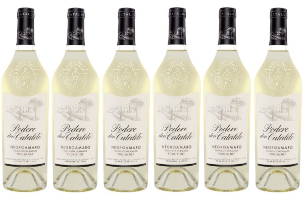 Podere don Cataldo - Negroamaro Bianco IGT 0,75l, 6 Fl.