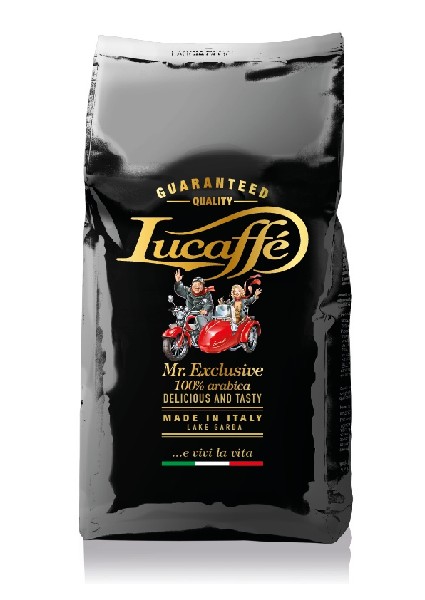 Lucaffe MR. EXCLUSIVE Kaffee ganze Bohnen 1 kg, 2 St.