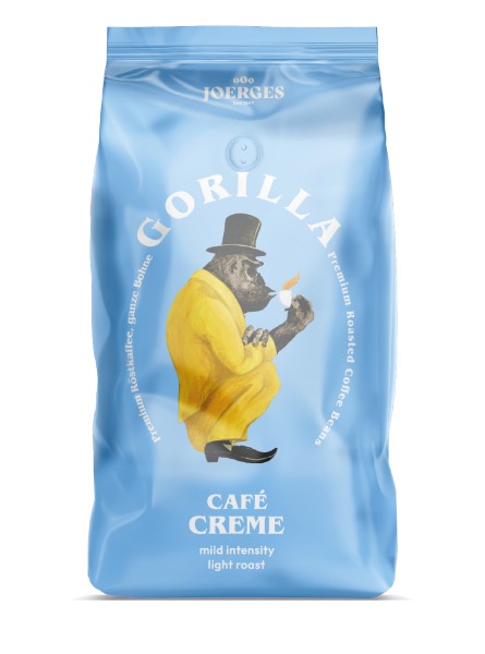 gorilla - Café Creme ganze Bohnen 1 kg , 2 St.