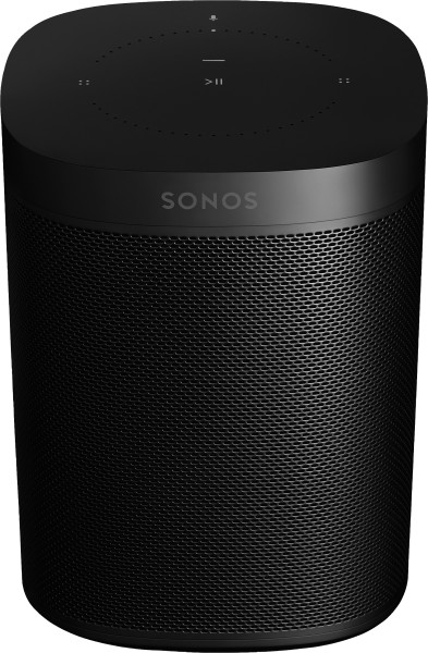 Sonos - Smart Lautsprecher "One" 2. Generation mit Sprachsteuerung, schwarz