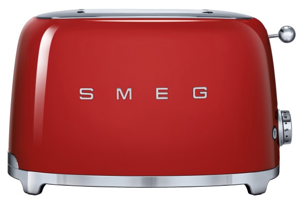 Smeg - Toaster TSF01RDEU, rot   rot