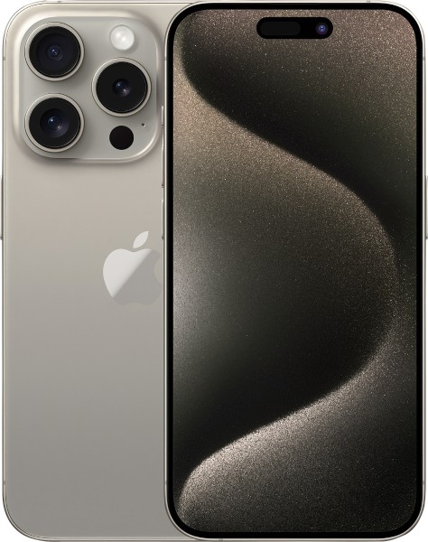 iPhone - 15 Pro Titan 256 GB, natur